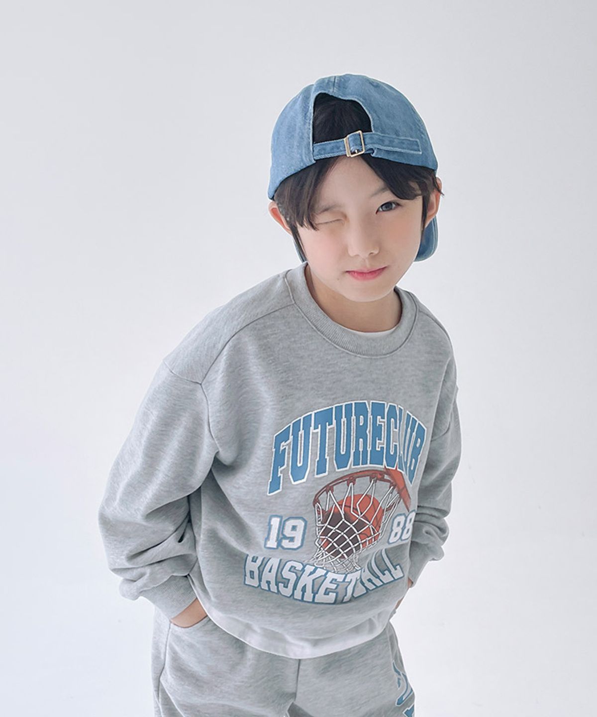 베리클로젯(BERRYCLOSET) 베스킷 클럽 상하세트