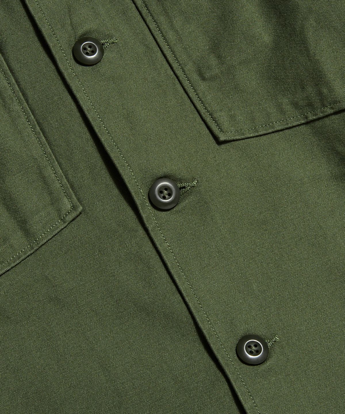 브론슨(BRONSON) Vietnam War US Army OG-107 Fatigue Utility Shirt