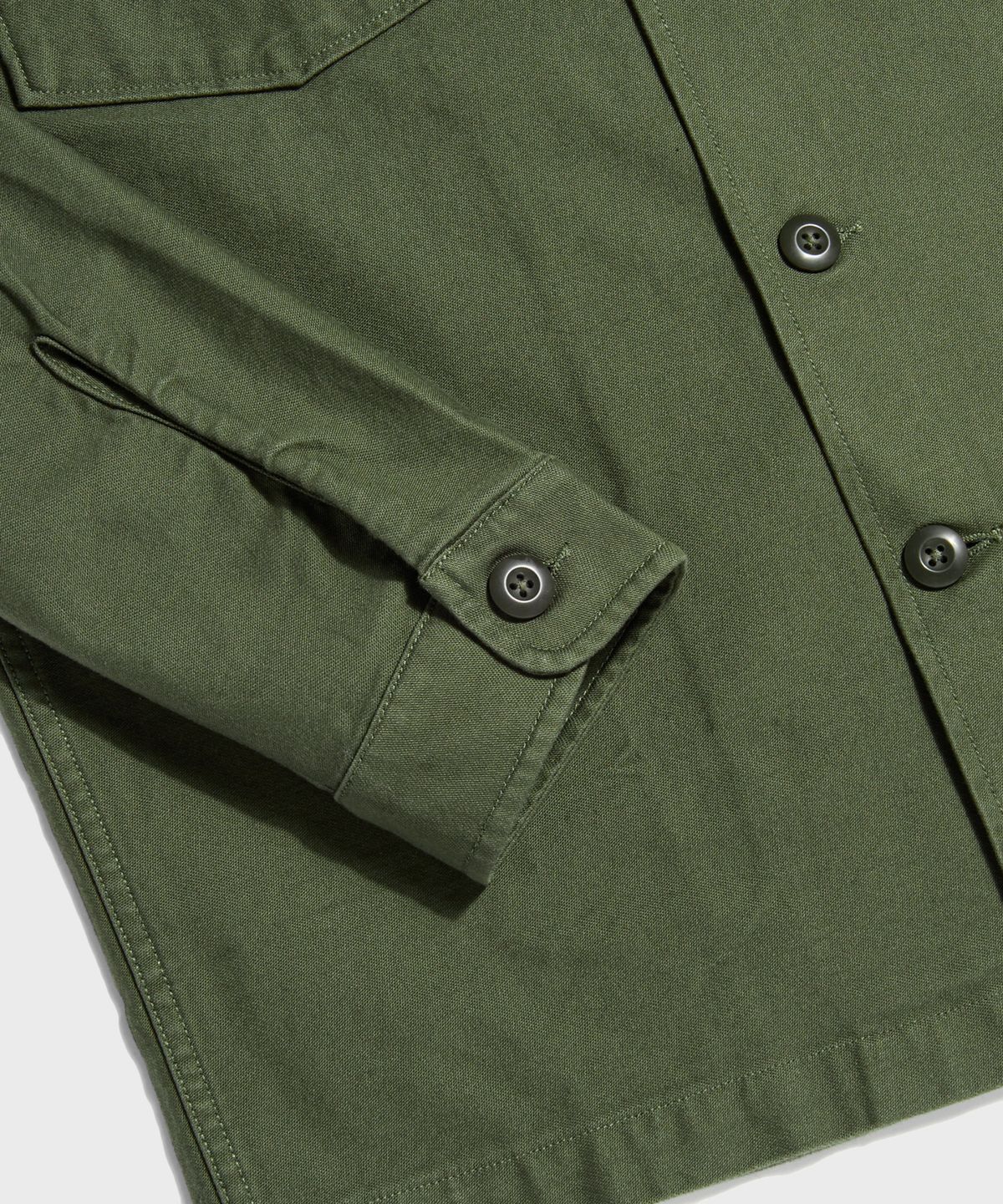 브론슨(BRONSON) Vietnam War US Army OG-107 Fatigue Utility Shirt