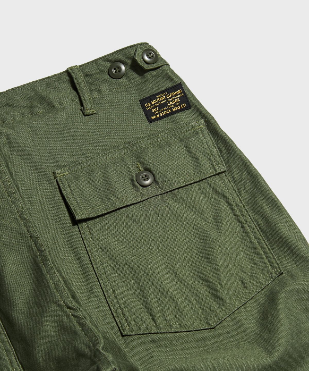 브론슨(BRONSON) Vietnam War OG-107 Utility Fatigue Pants