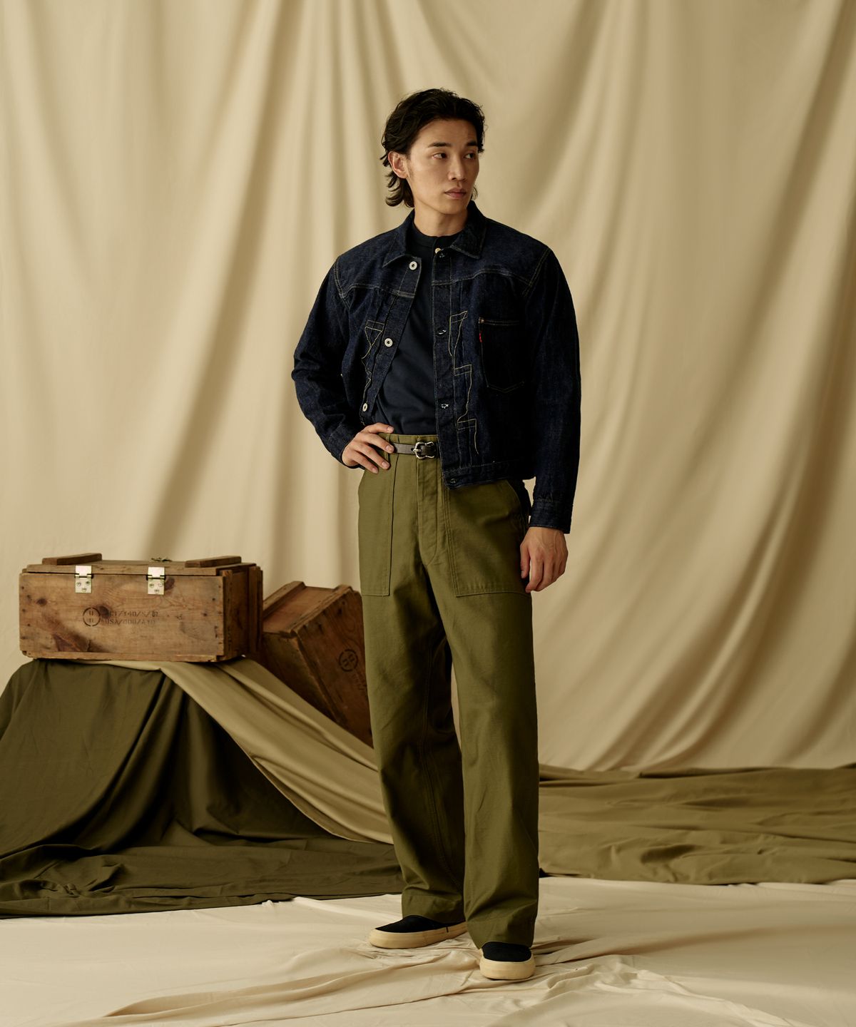 브론슨(BRONSON) Vietnam War OG-107 Utility Fatigue Pants