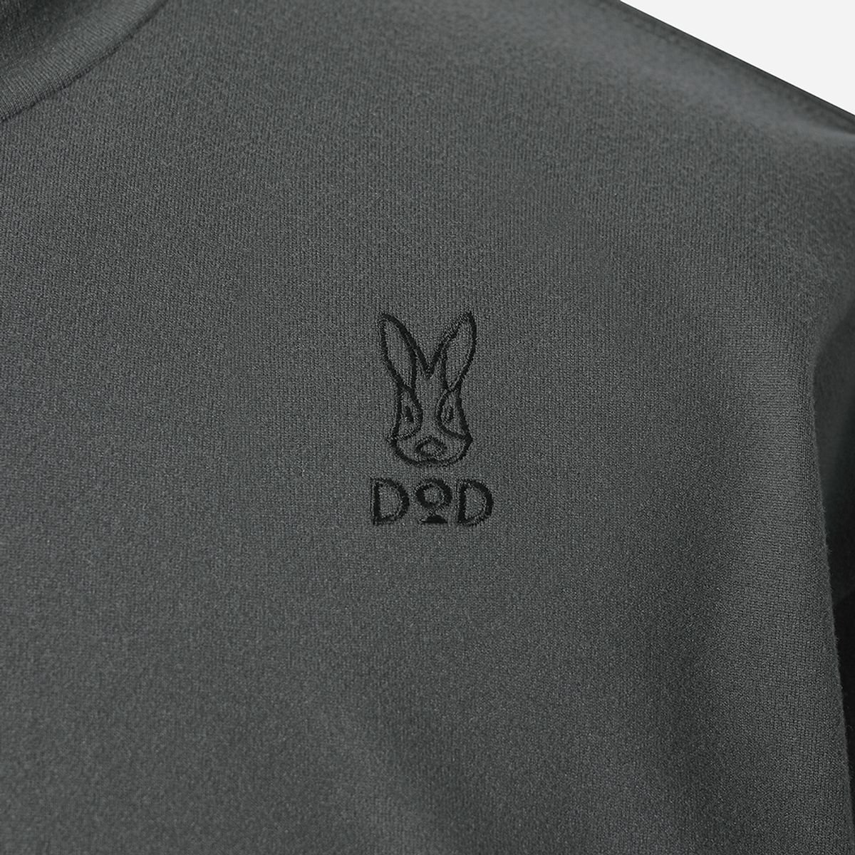 디오디(DOD) 에센셜 모크넥 긴팔 티셔츠(CHARCOAL)