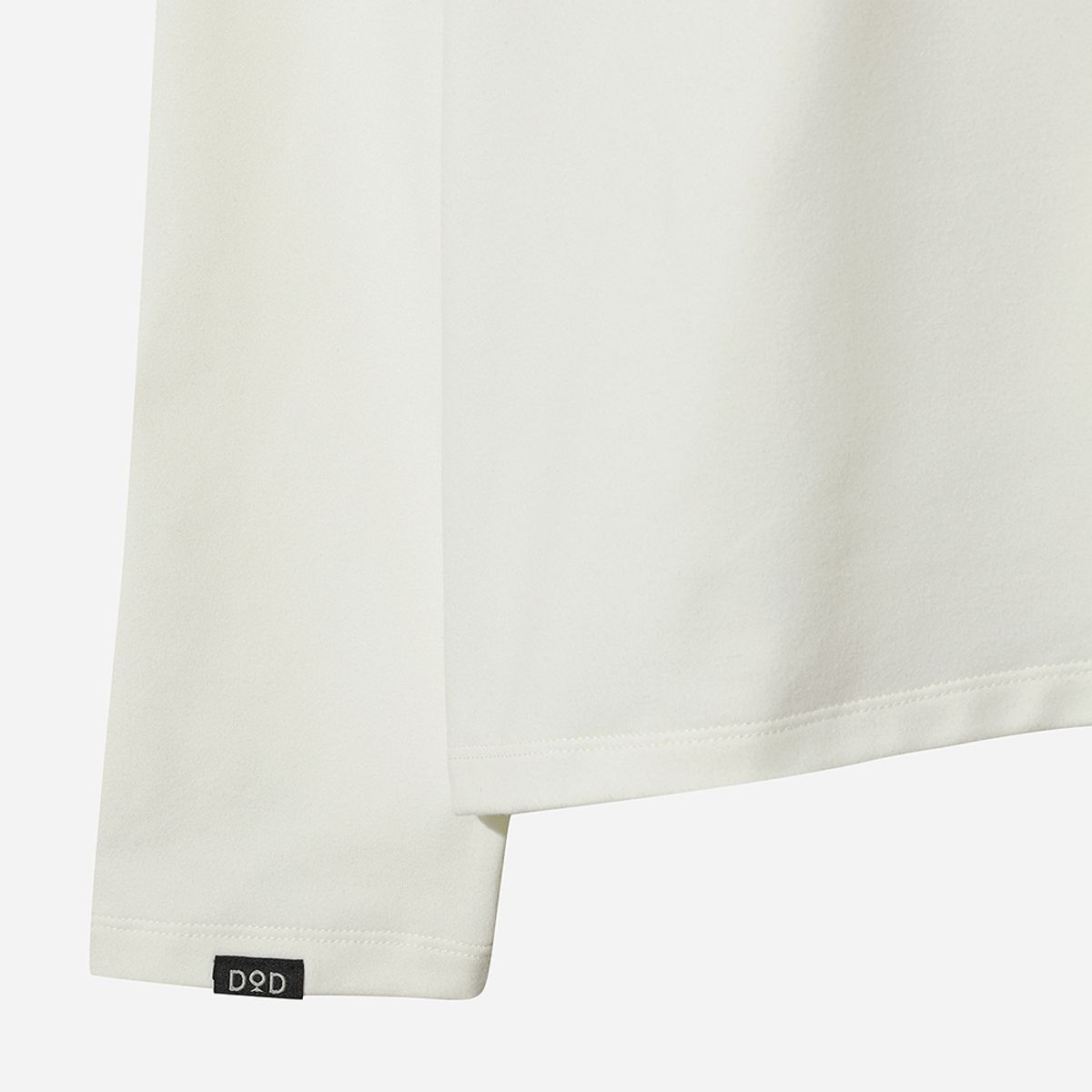 디오디(DOD) 에센셜 모크넥 긴팔 티셔츠(OFF WHITE 2)