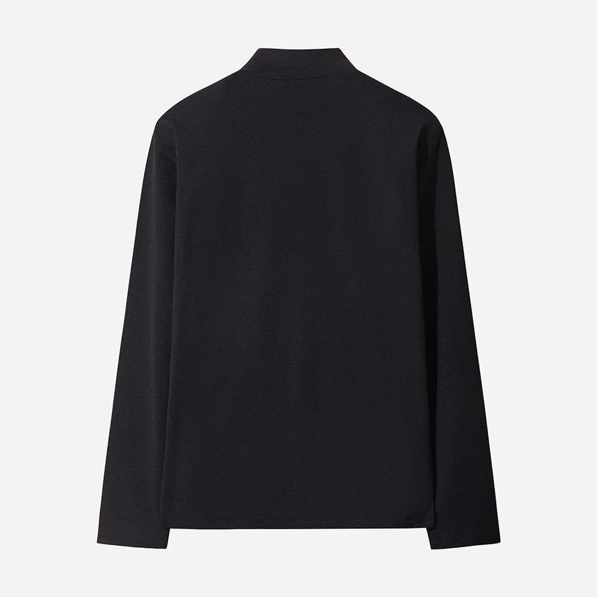 디오디(DOD) 에센셜 모크넥 긴팔 티셔츠(BLACK)