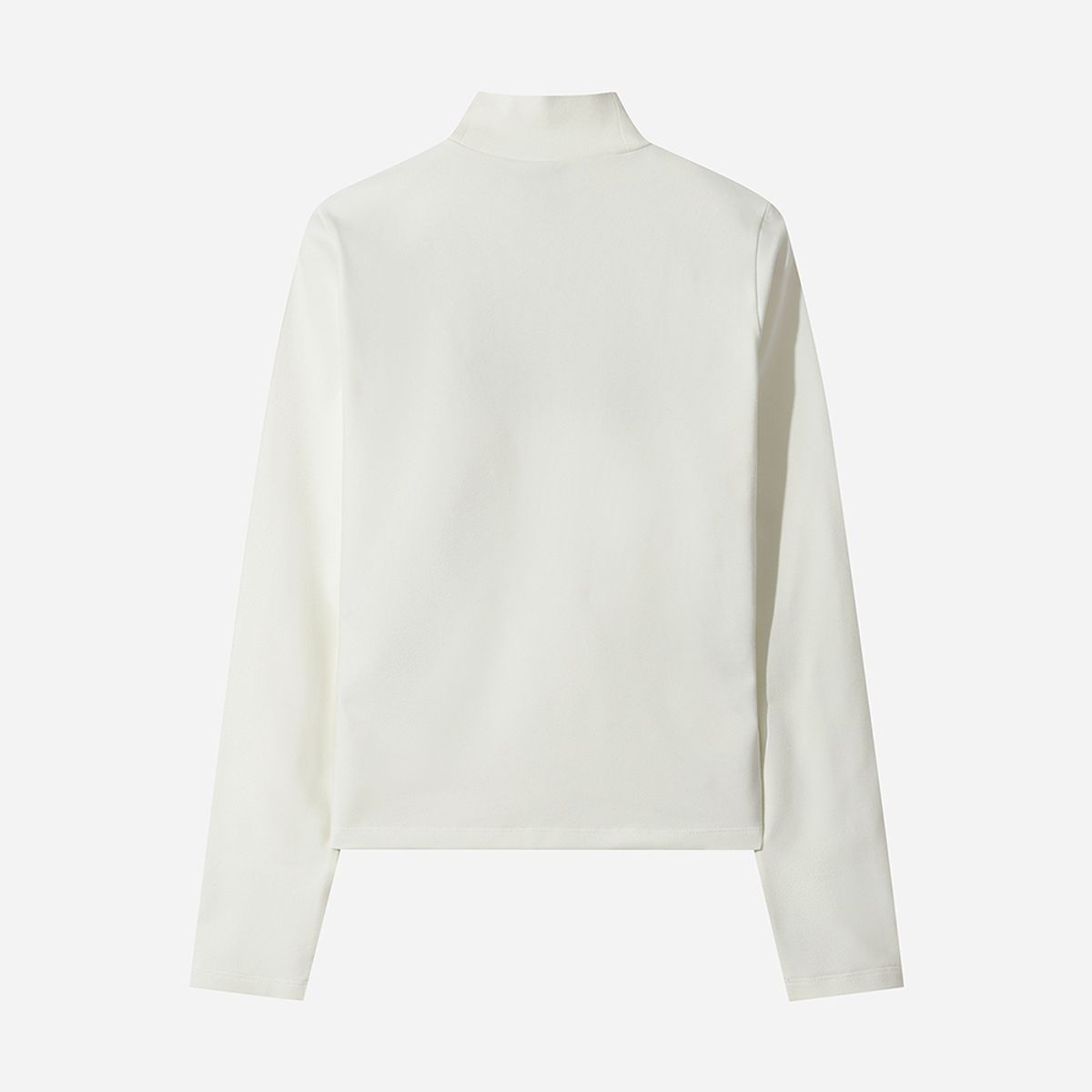 디오디(DOD) 에센셜 모크넥 긴팔 티셔츠 여자(OFF WHITE 2)