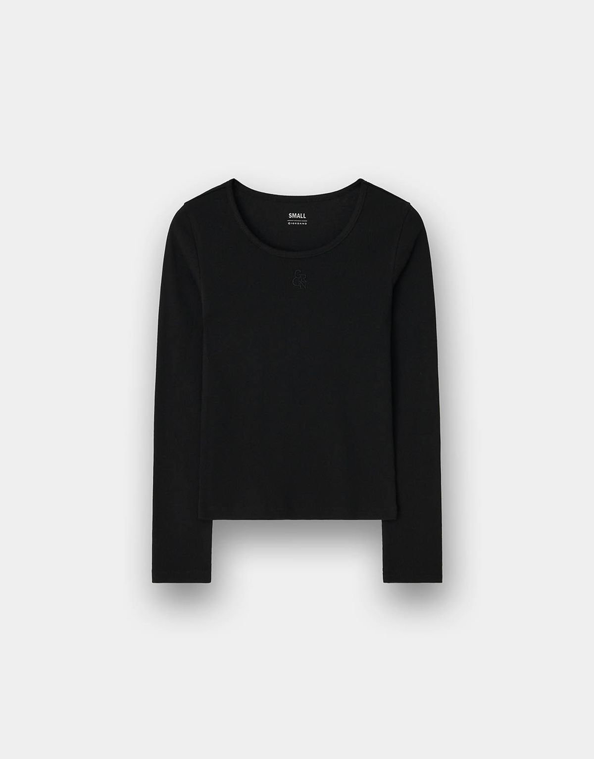 지오다노(GIORDANO) 골지 스쿱넥 긴팔티 325915 [3color]