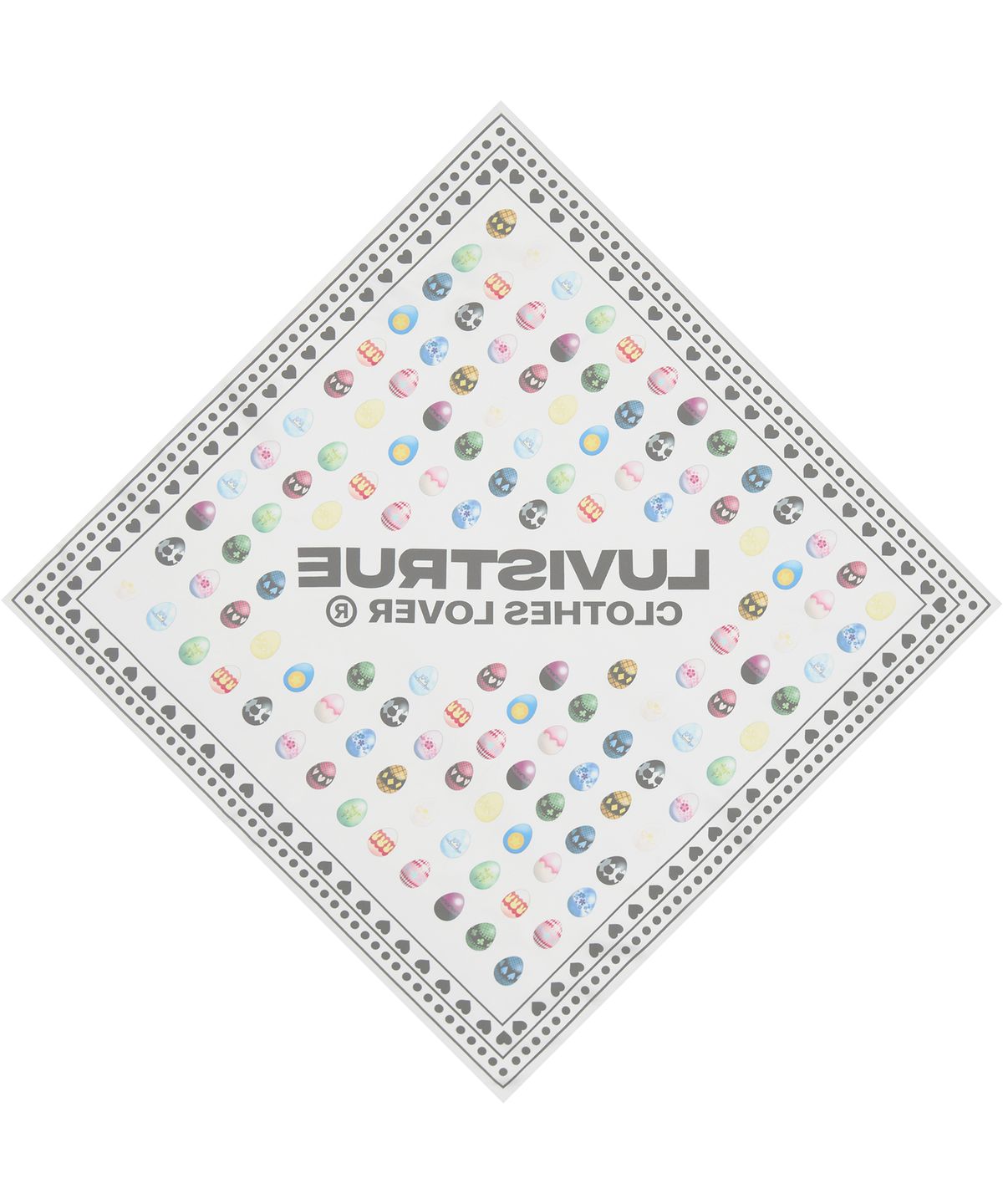 러브이즈트루(LUVISTRUE) SHUGO CHARA! SCARF(WHITE)