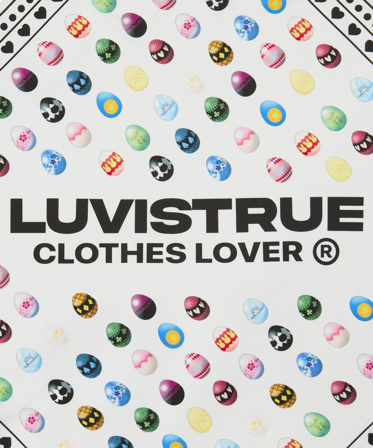 러브이즈트루(LUVISTRUE) SHUGO CHARA! SCARF(WHITE)
