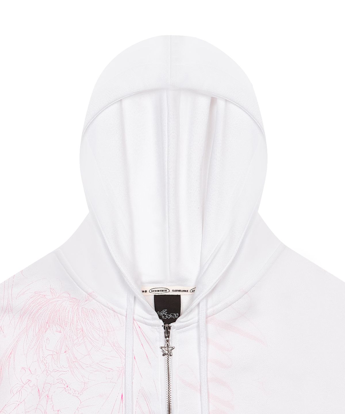 러브이즈트루(LUVISTRUE) SHUGO CHARA! HOOD ZIPUP(WHITE)