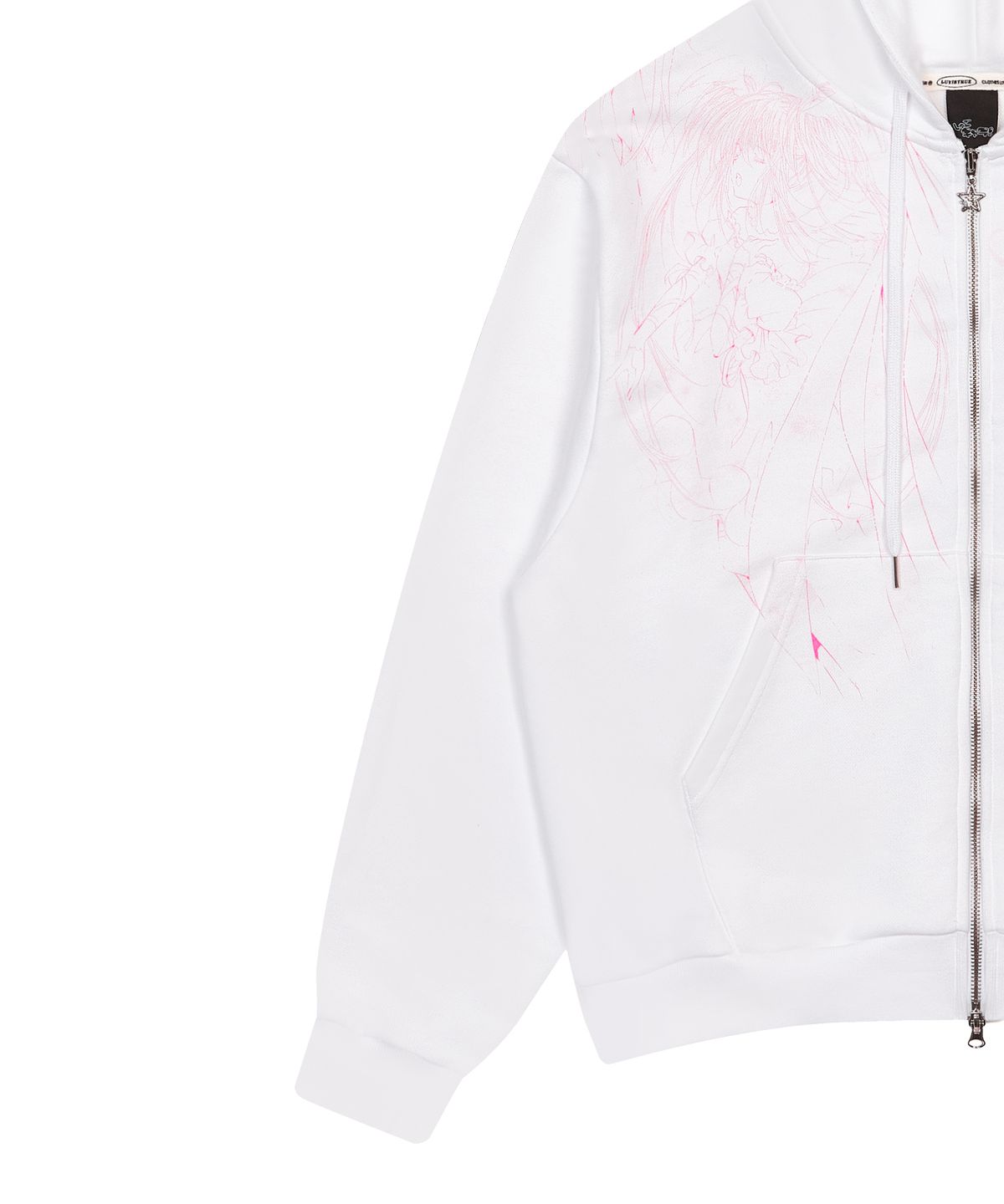 러브이즈트루(LUVISTRUE) SHUGO CHARA! HOOD ZIPUP(WHITE)