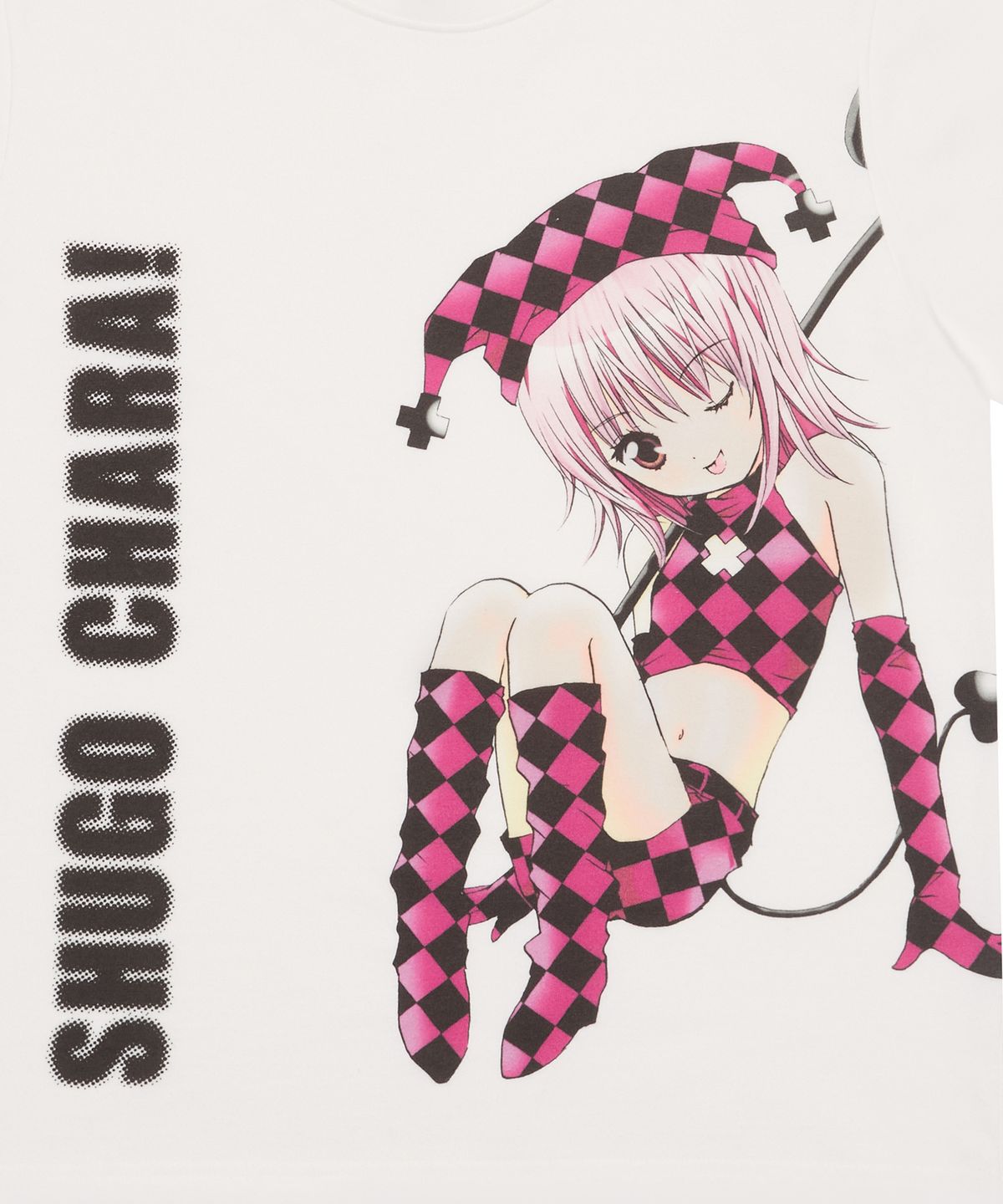 러브이즈트루(LUVISTRUE) SHUGO CHARA! GRAPHIC TEE(BLACK)