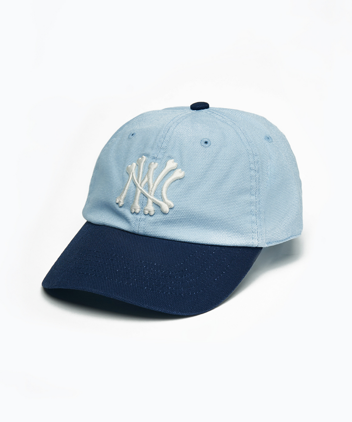 나이스웨더(NICEWEATHER) NW 본 6패널 캡 (블루/네이비)