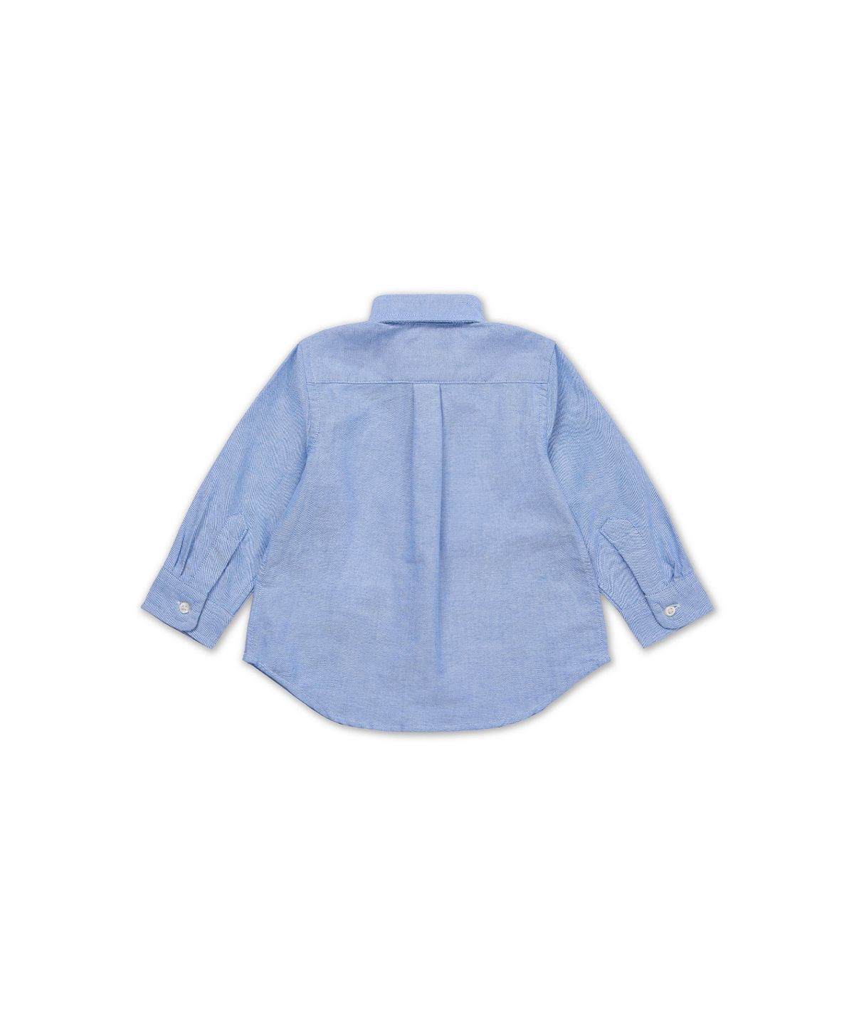 폴로 랄프 로렌 칠드런(POLO RALPH LAUREN CHILDREN) 폴로 베어 코튼 옥스포드 셔츠-블루