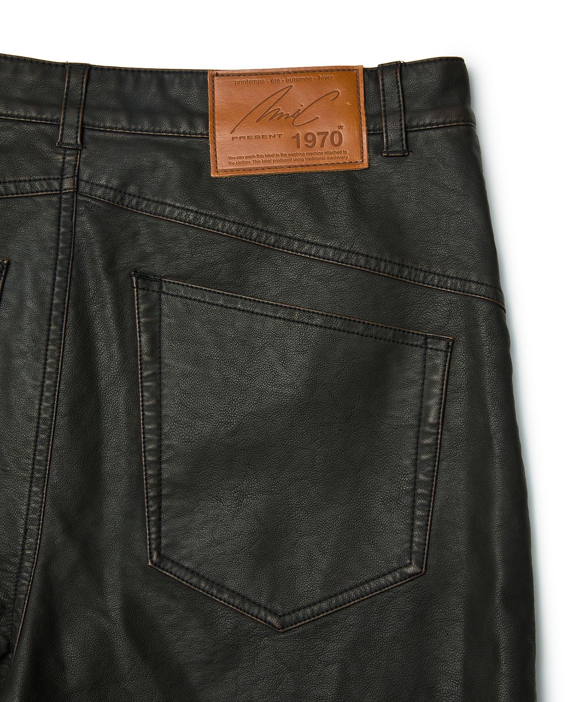 엠엠아이씨(MMIC) BOHÈME TROUSER (DARK BROWN)