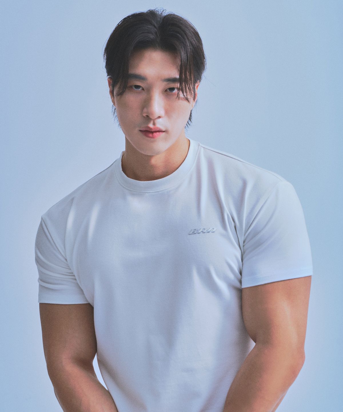 본투윈(BORN TO WIN) SILVER BRN MUSCLE FIT T-SHIRTS [3COL]