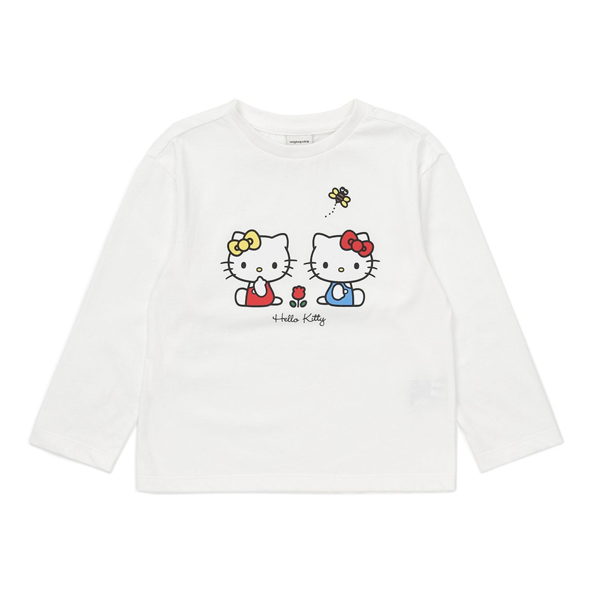 래핑차일드(LAUGHINGCHILD) 헬로키티 트윈 티셔츠 (85A39-331-50)