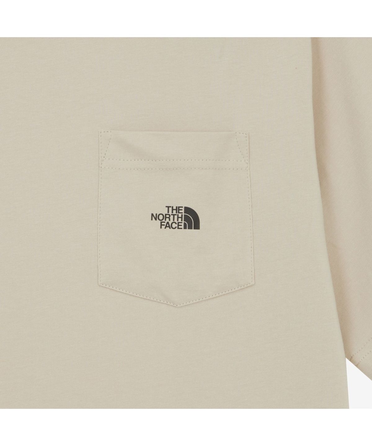 노스페이스(THE NORTH FACE) NT7US50C 남성 에센스 반팔티 LIGHT BEIGE