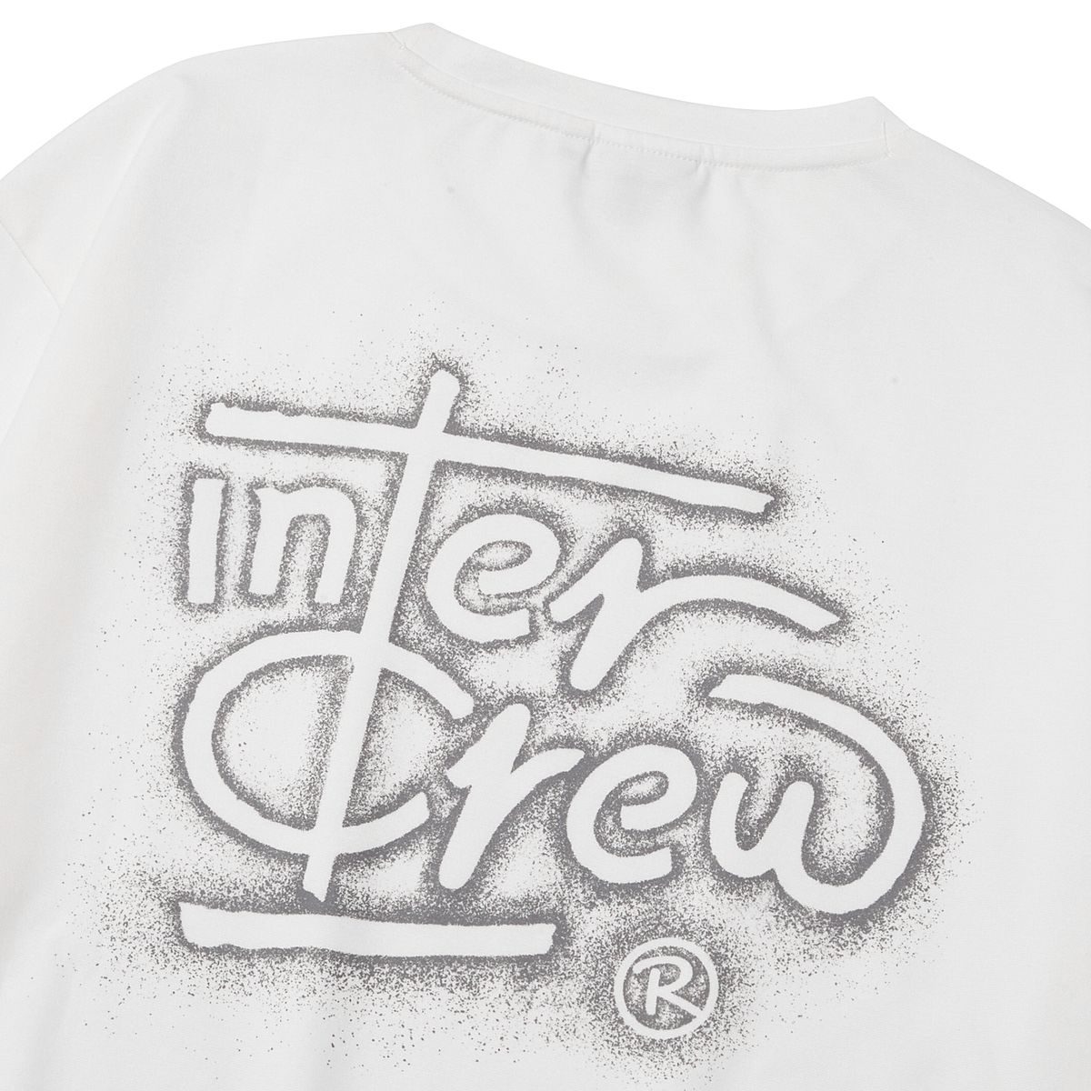 인터크루(INTERCREW) 시그니처로고망점프린트쭉티 O화이트 ITZ3TR31AOH