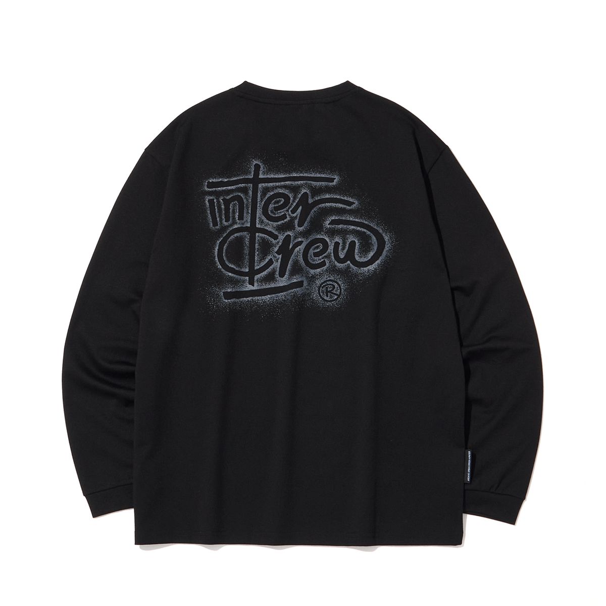 인터크루(INTERCREW) 시그니처로고망점프린트쭉티 블랙 ITZ3TR31ABK