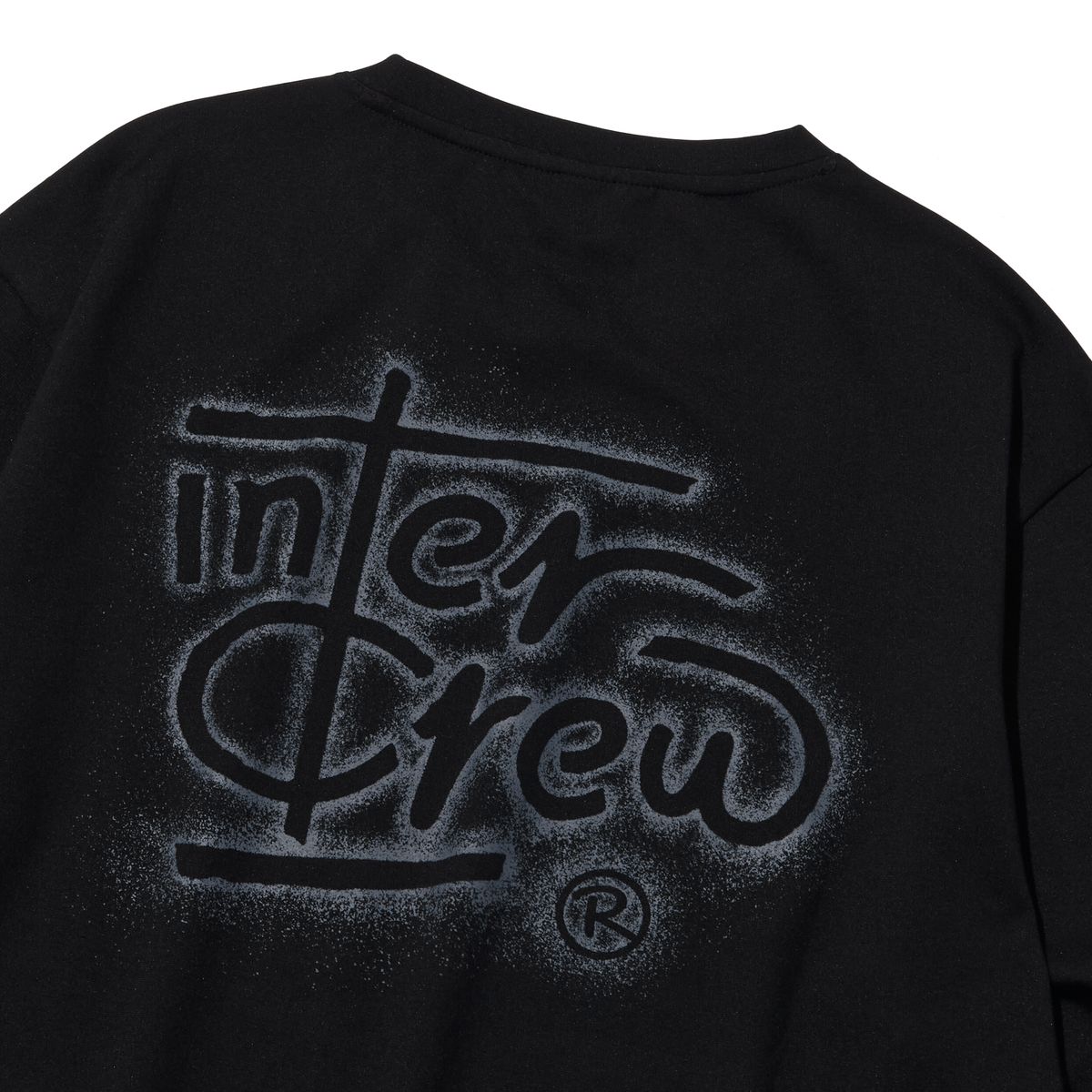 인터크루(INTERCREW) 시그니처로고망점프린트쭉티 블랙 ITZ3TR31ABK