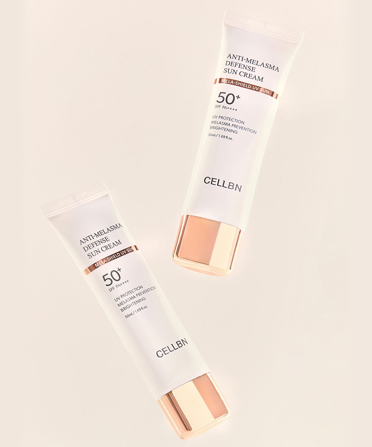 셀비엔(CELLBN) 셀비엔 안티 멜라즈마 디펜스 선크림 50ml 톤업광채 3중기능성 저자극