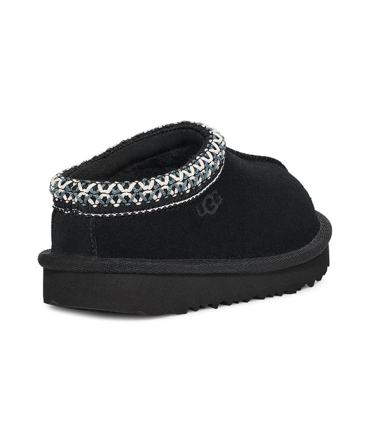 어그 키즈(UGG KIDS) [토들러] 스티치 칼라 슈즈 (타스만 II)_블랙