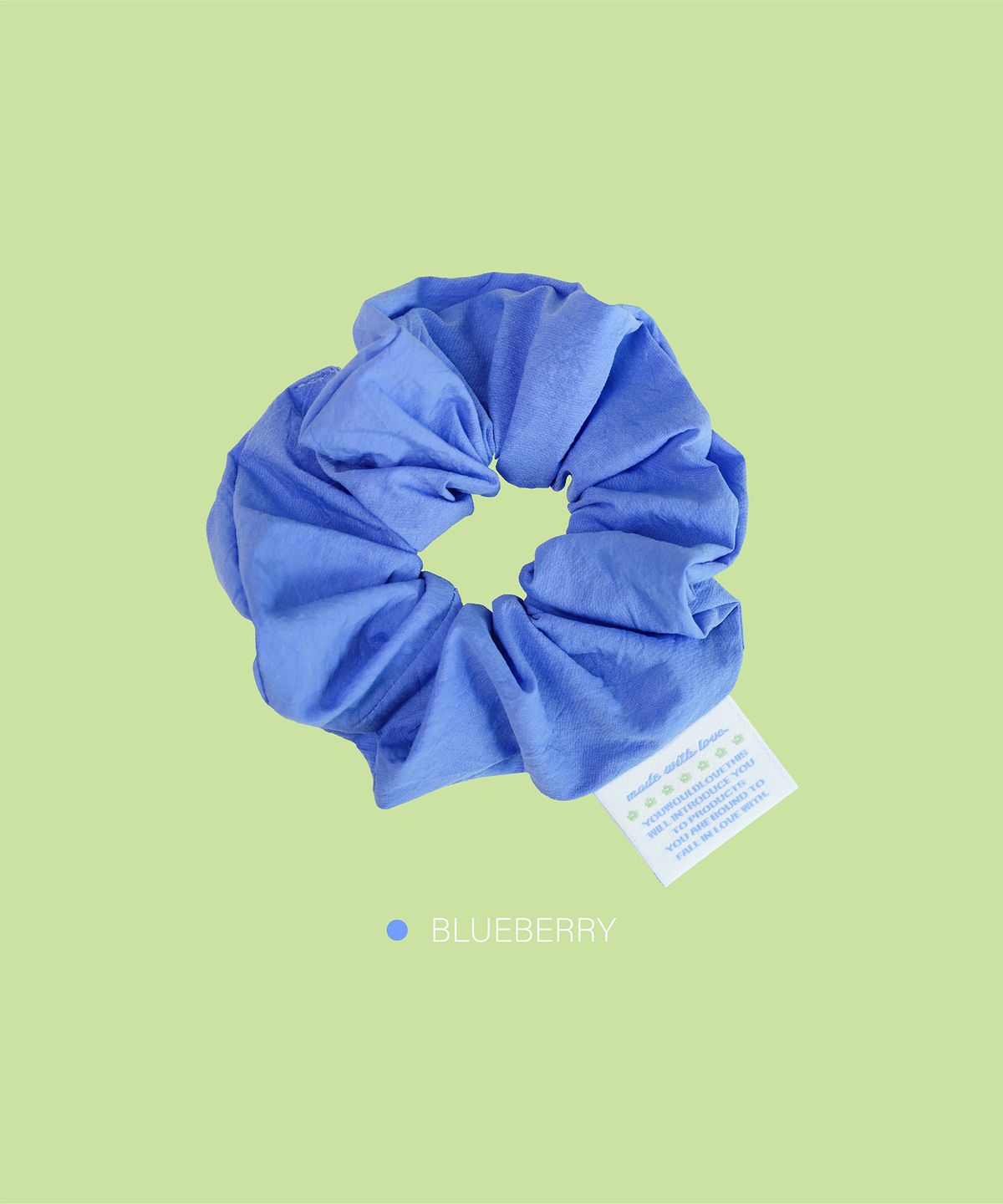 유럽디(YOUWOULDLOVETHIS) Gelato 나일론 스크런치 (5 colors)