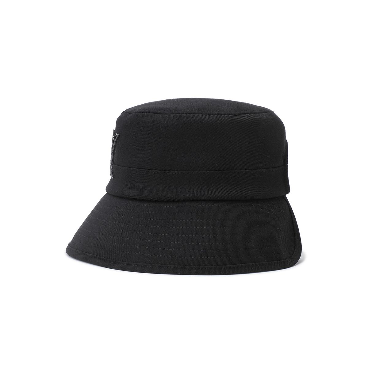 어뉴골프(ANEW GOLF) WOMEN LOGO POINT HAT_BK