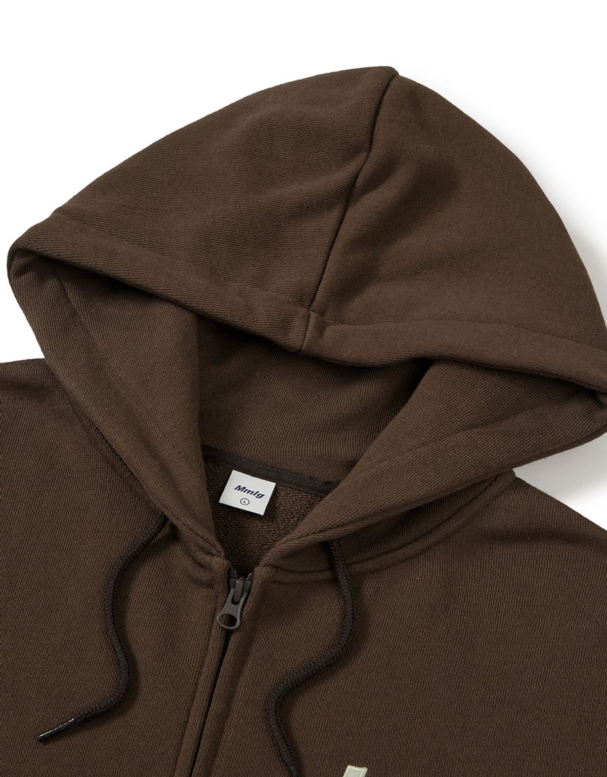 엠엠엘지(MMLG) [Mmlg] 19MG HOOD ZIPUP (WOODY BROWN)
