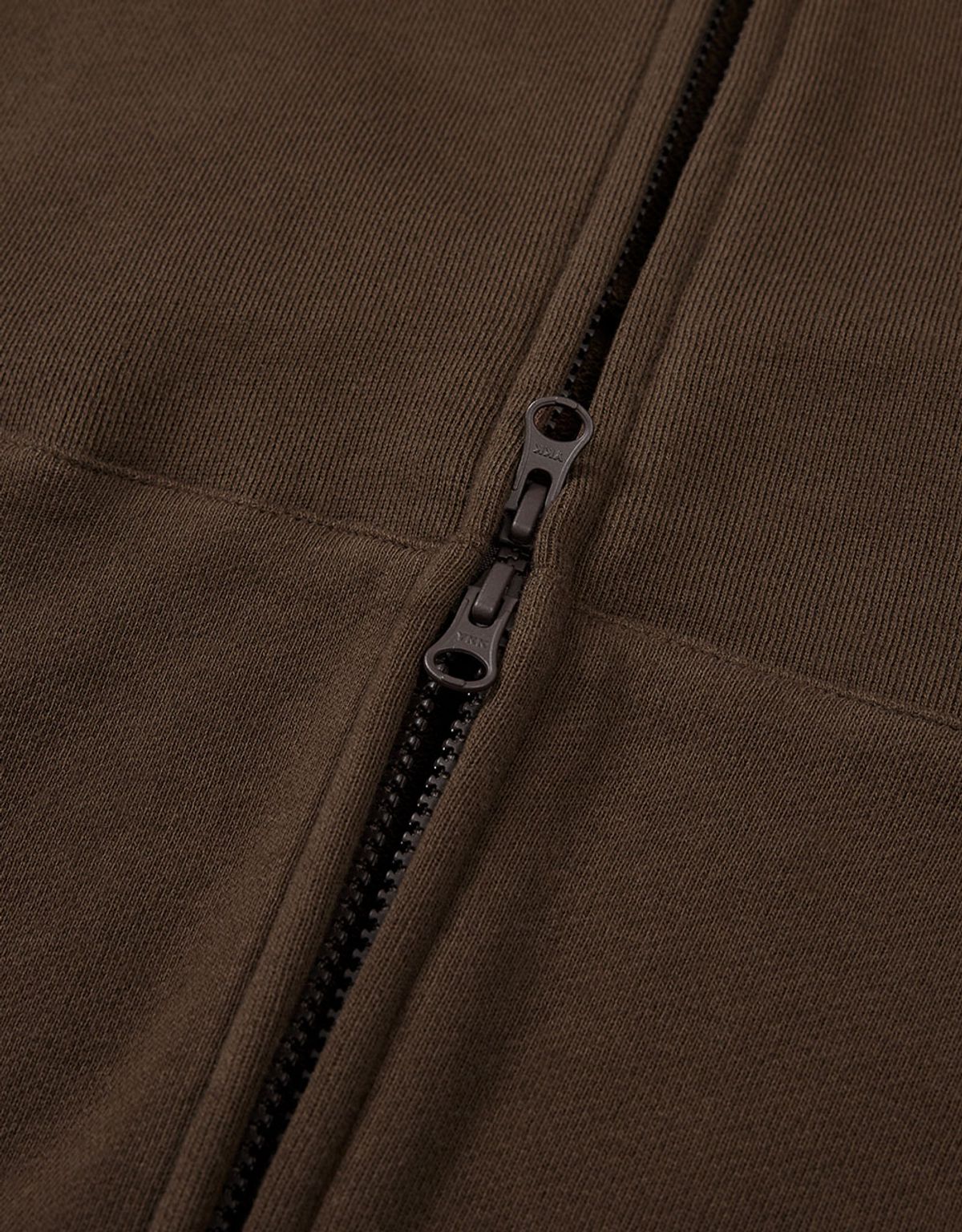 엠엠엘지(MMLG) [Mmlg] 19MG HOOD ZIPUP (WOODY BROWN)