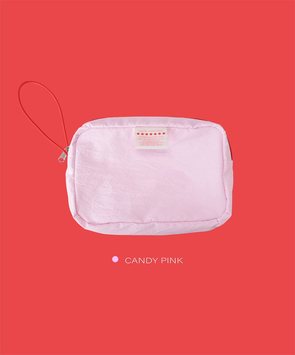 유럽디(YOUWOULDLOVETHIS) Gelato 나일론 파우치 (5 colors)