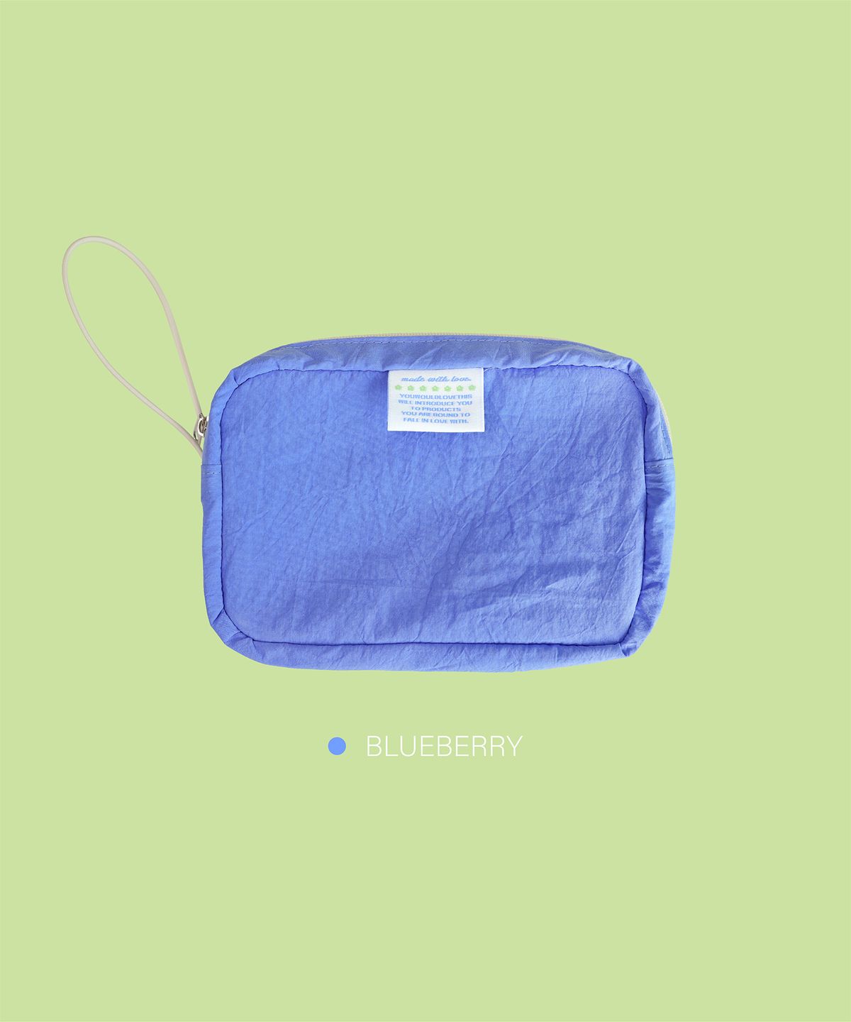 유럽디(YOUWOULDLOVETHIS) Gelato 나일론 파우치 (5 colors)