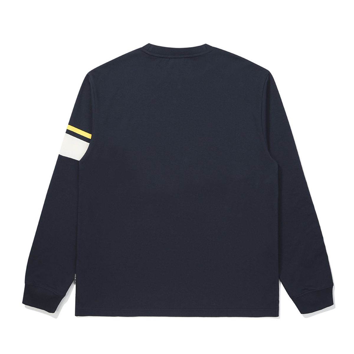 말본 골프(MALBON GOLF) 소매 로고 포인트 라운드넥 티셔츠 NAVY (MAN)