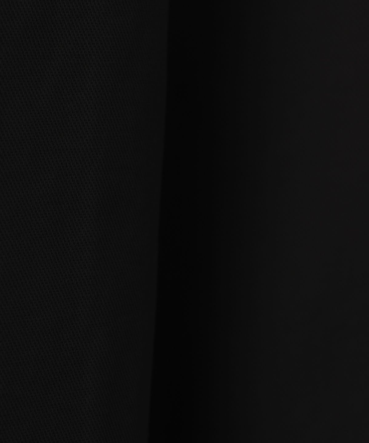 디미트리블랙(DIMITRI BLACK) 어드저스트 투턱 와이드 슬랙스_코튼 치노 블랙
