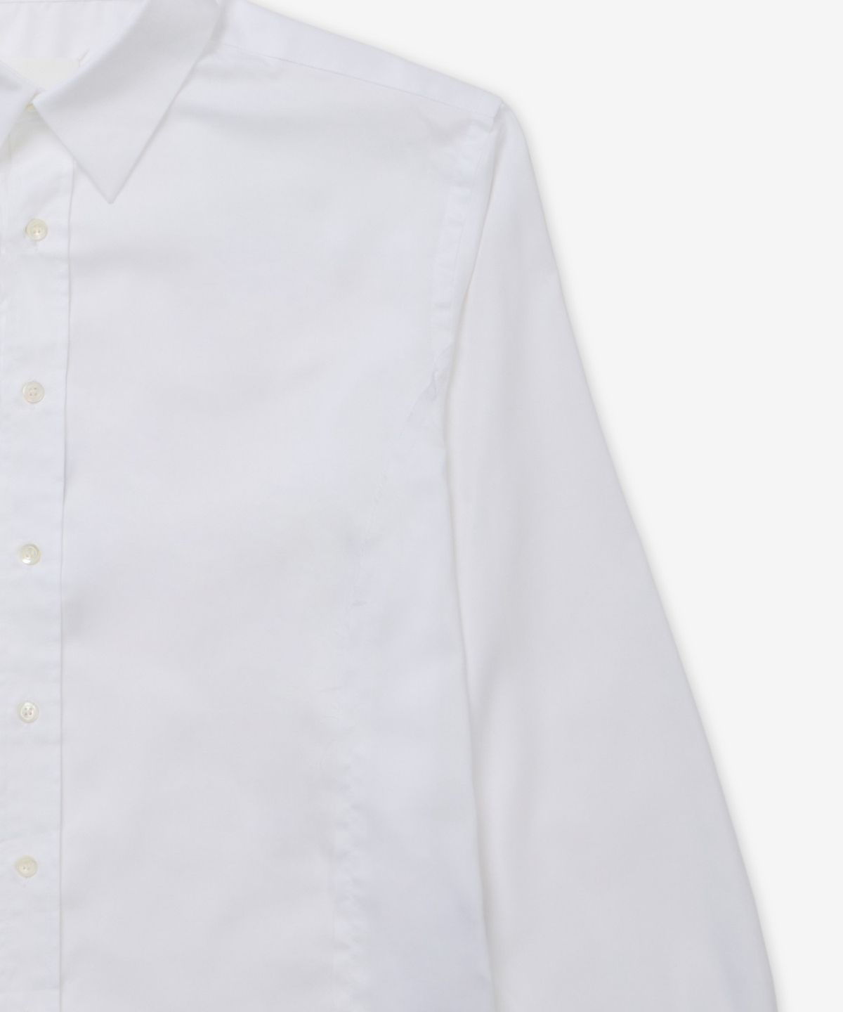 메종 마르지엘라(MAISON MARGIELA) 디스트레스드 롱슬리브 셔츠 - 화이트 / S67DT0021M35308100