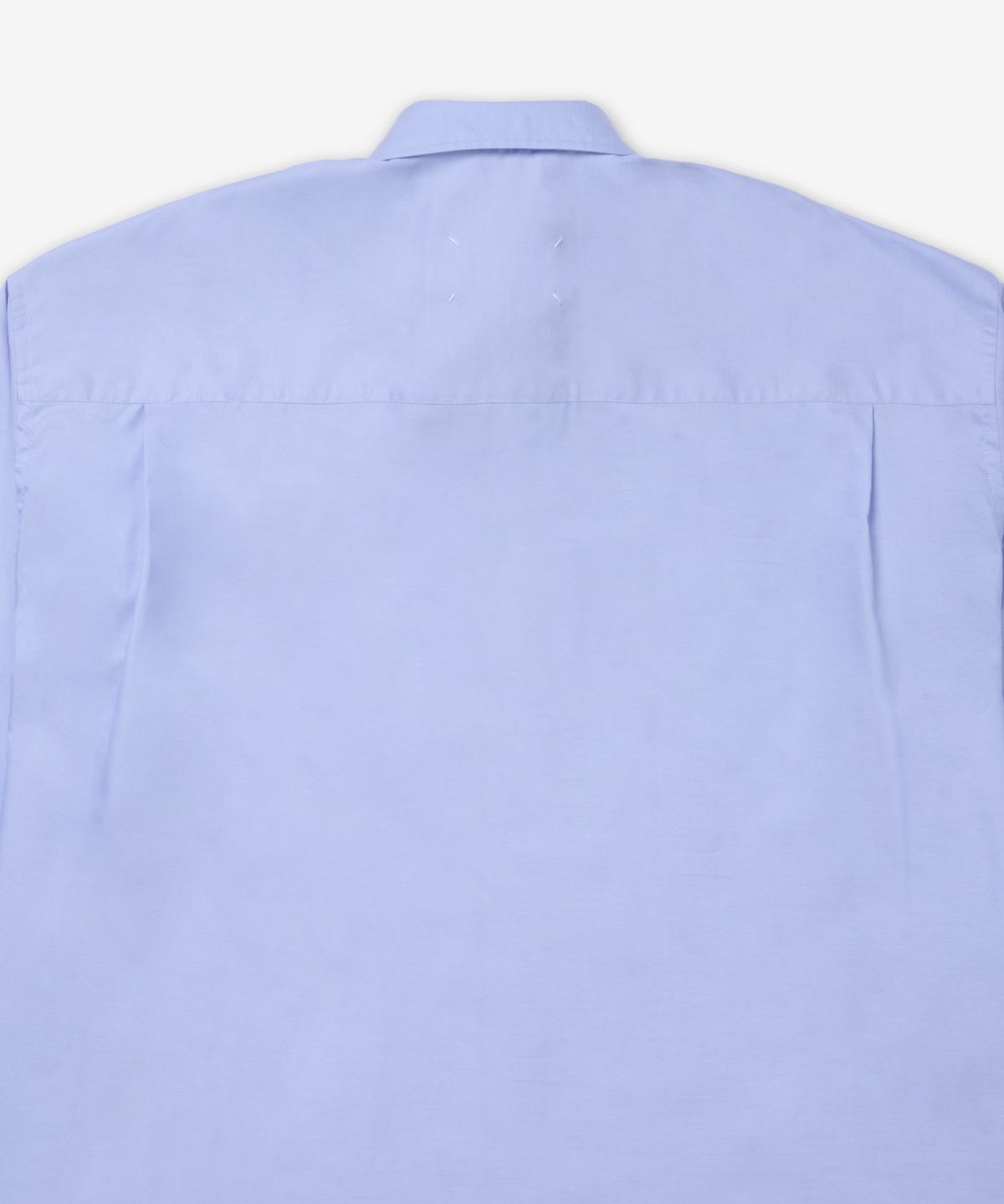메종 마르지엘라(MAISON MARGIELA) 오버사이즈 롱슬리브 셔츠 - 라이트 블루 / S29DT0007M35308472