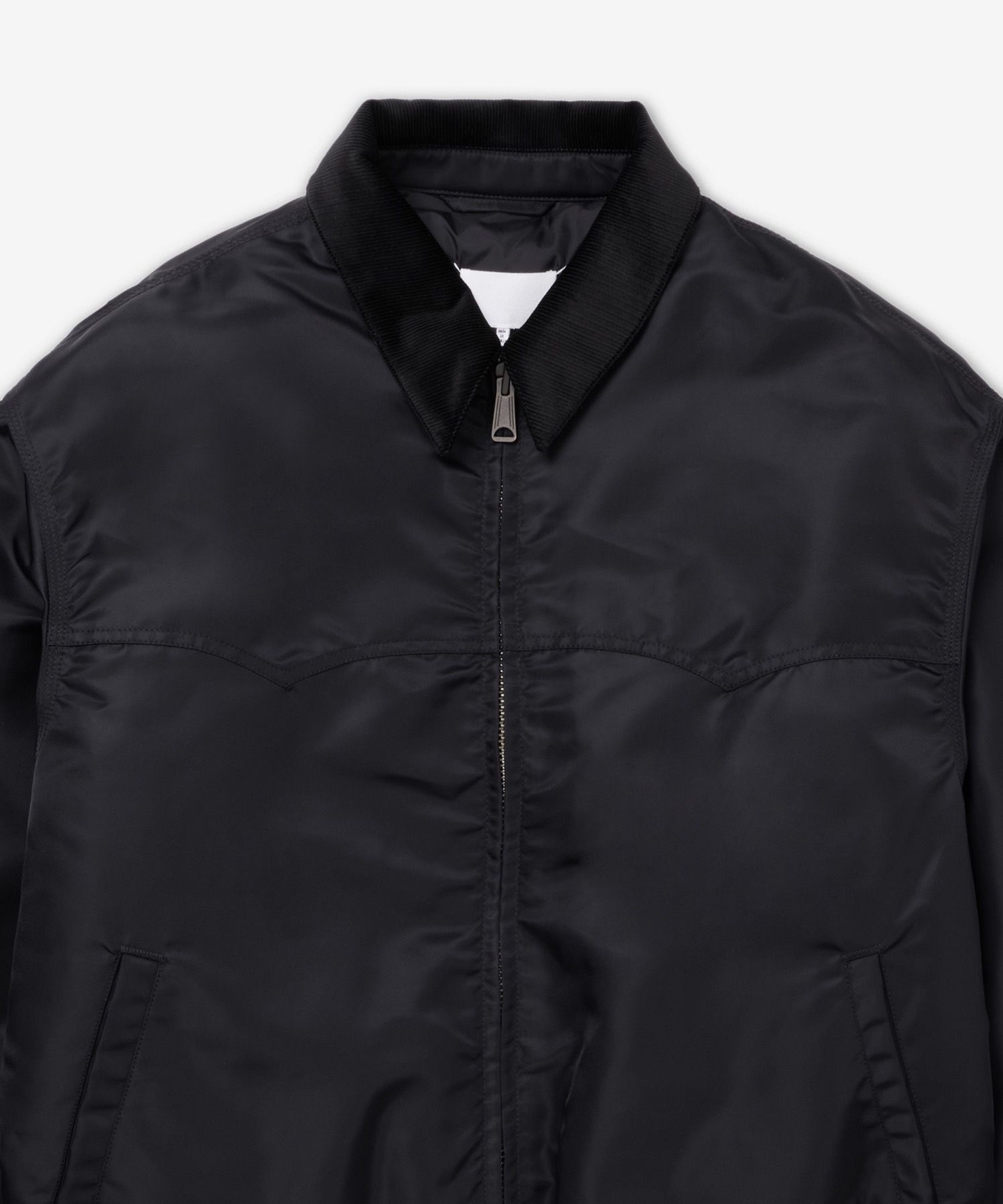 메종 마르지엘라(MAISON MARGIELA) MA-1 점퍼 - 블랙