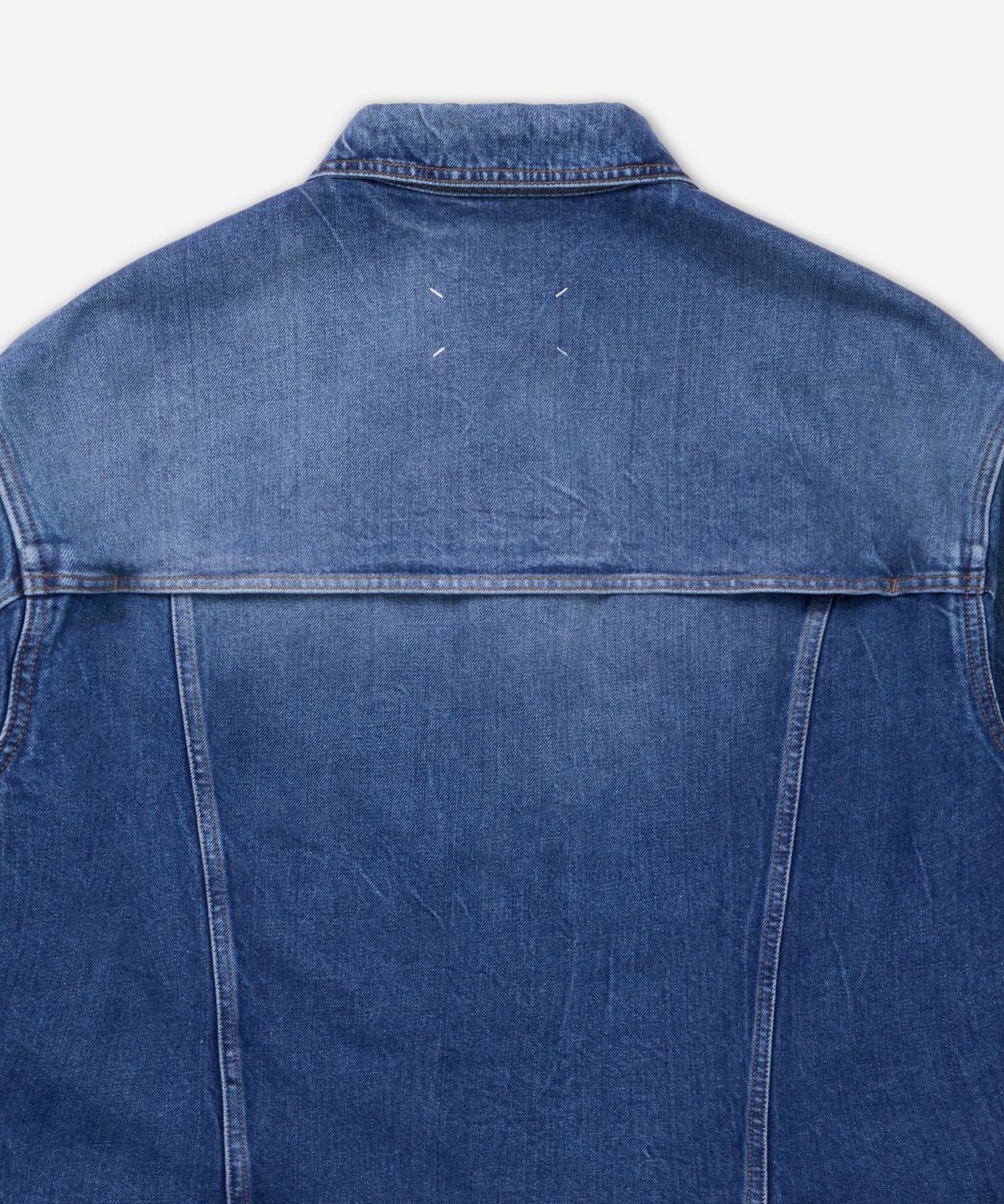 메종 마르지엘라(MAISON MARGIELA) 디스트레스드 데님 재킷 - 블루 / S50AM0648S30561986