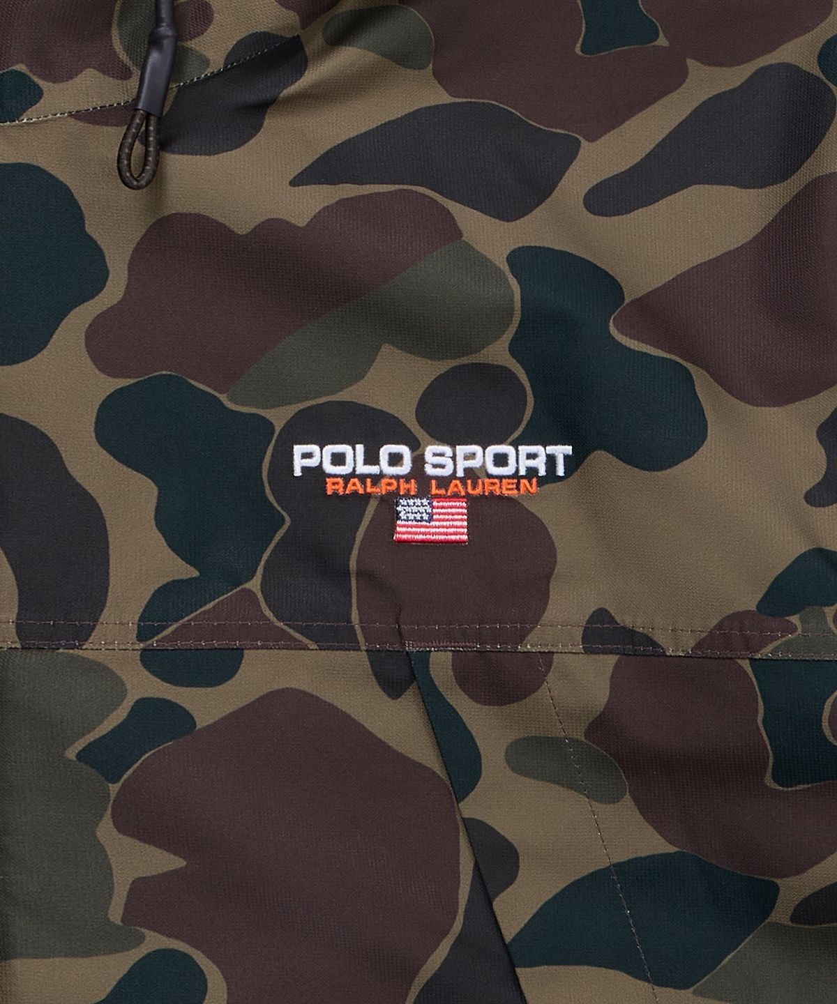 폴로 랄프 로렌(POLO RALPH LAUREN) 폴로 스포츠 캐모 후드 재킷-멀티 컬러