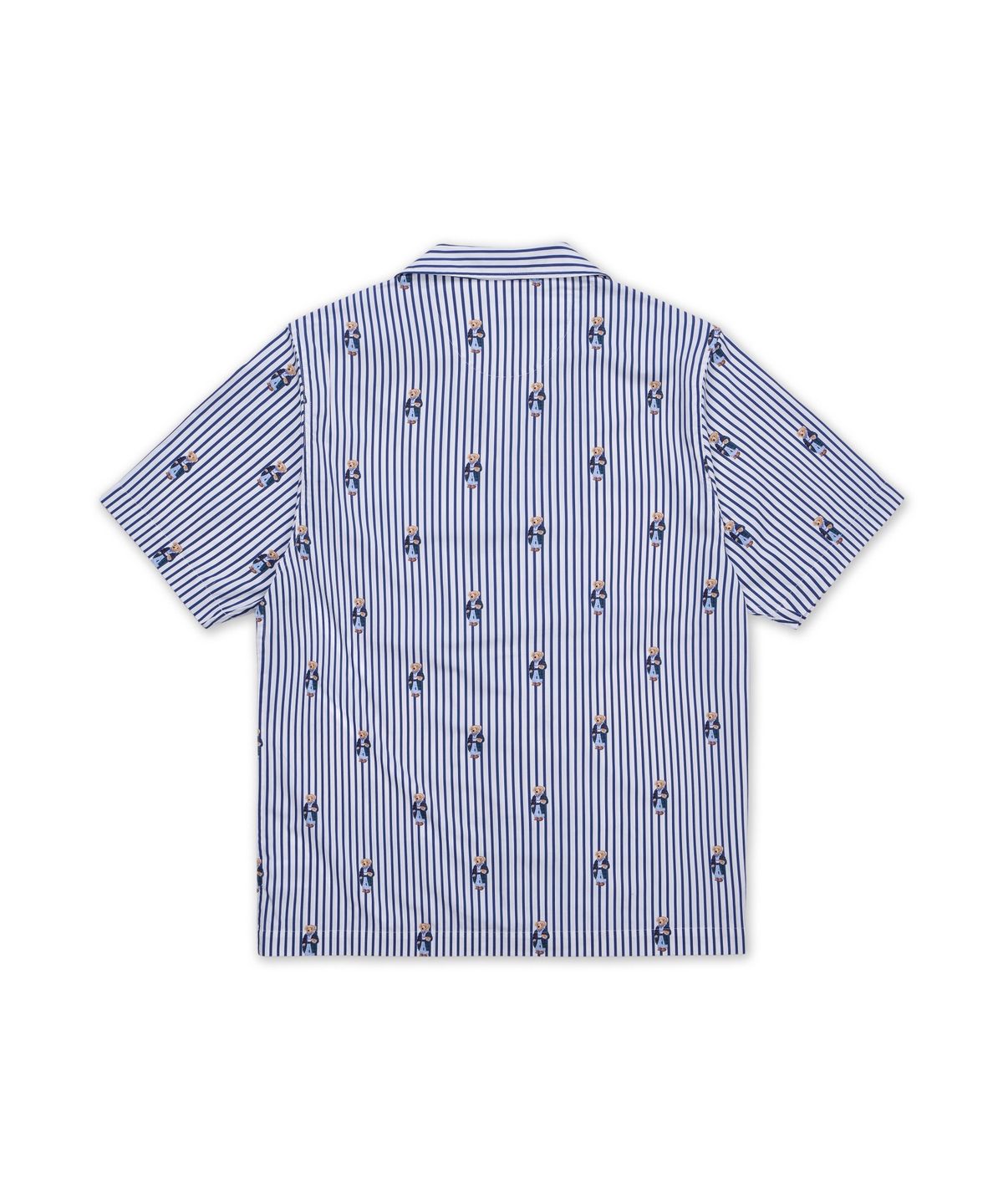 폴로 랄프 로렌(POLO RALPH LAUREN) 스트라이프 코튼 파자마 세트-멀티 컬러