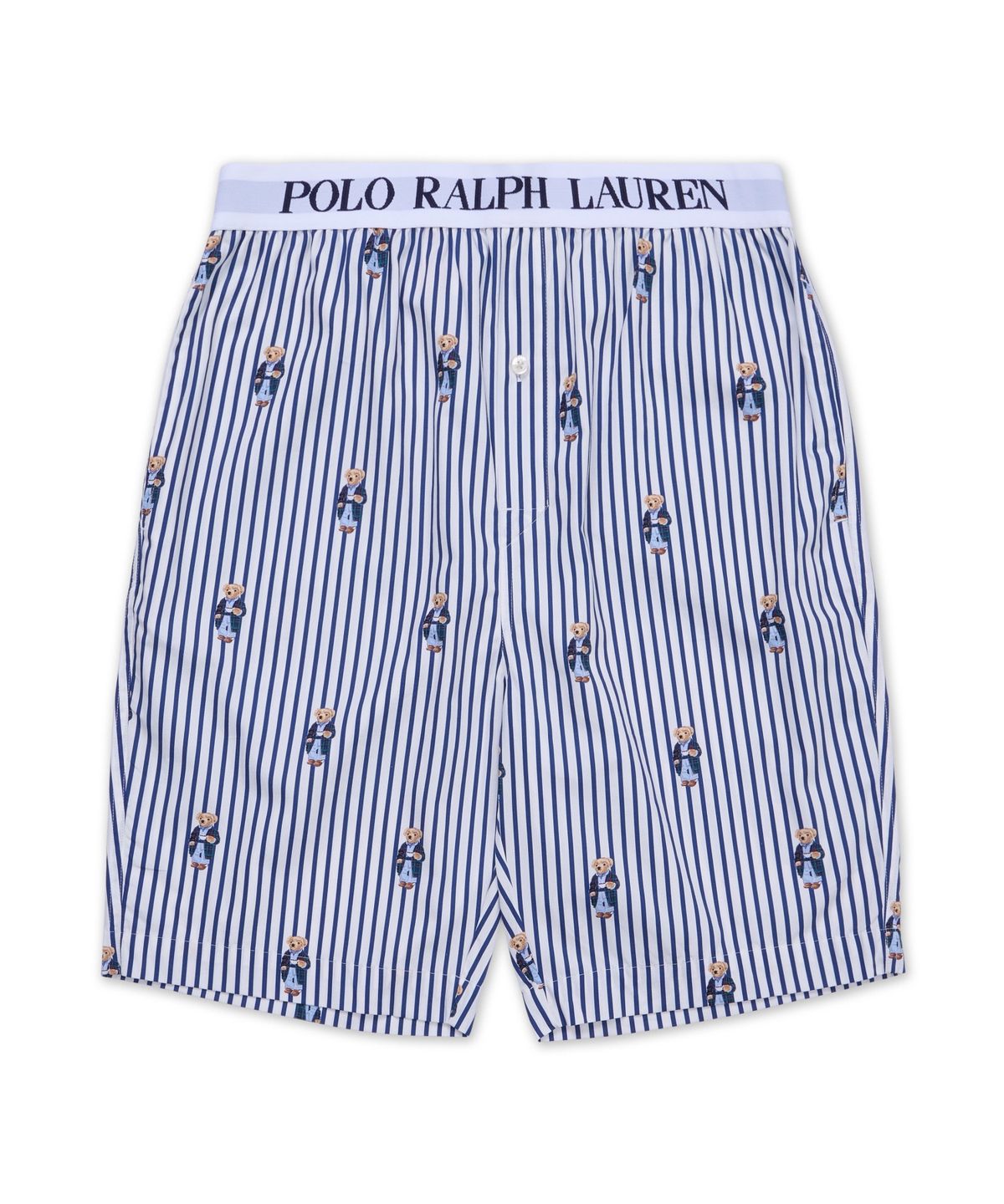 폴로 랄프 로렌(POLO RALPH LAUREN) 스트라이프 코튼 파자마 세트-멀티 컬러