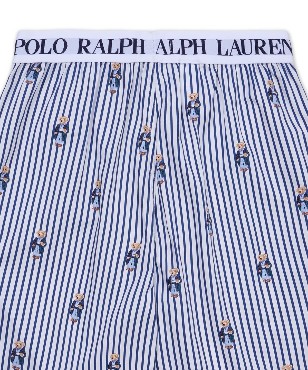 폴로 랄프 로렌(POLO RALPH LAUREN) 스트라이프 코튼 파자마 세트-멀티 컬러