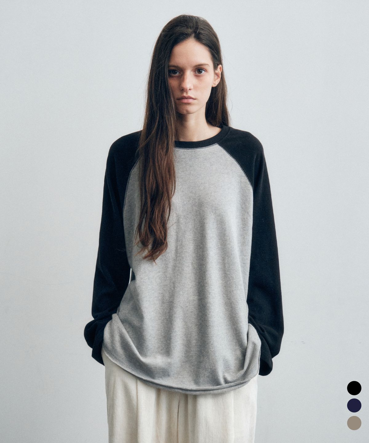 씨타(CITTA) Soft Cotton Relaxed Raglan T-Shirt_CTT391(3color)
