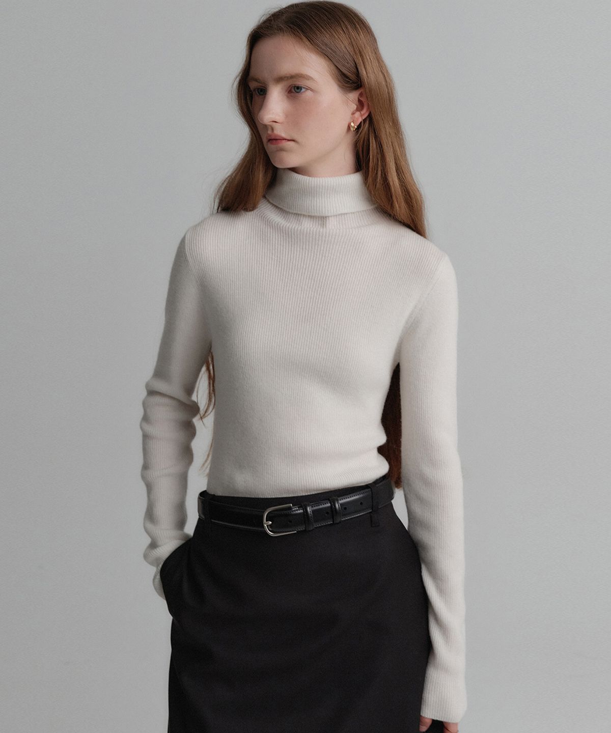룩캐스트(LOOKAST) 메리 울 터틀넥 니트 / MERRY WOOL TURTLEKNECK KNIT_5colors