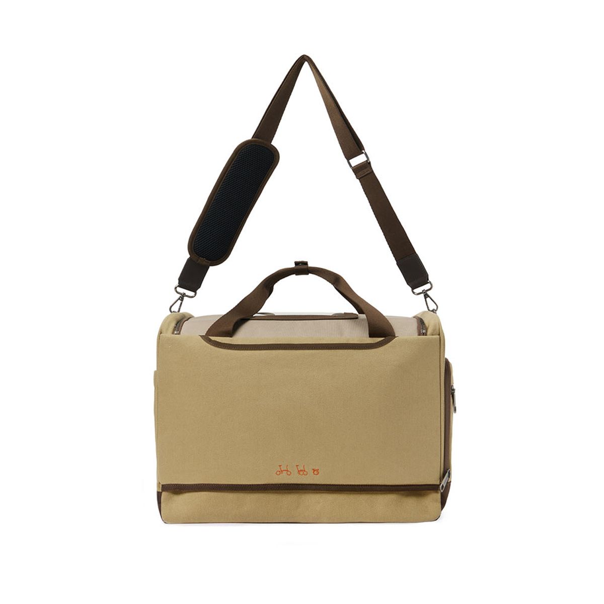 브롬톤 런던(BROMPTON LONDON) BIKE BOSTON BAG - BEIGE (P255ABB450)