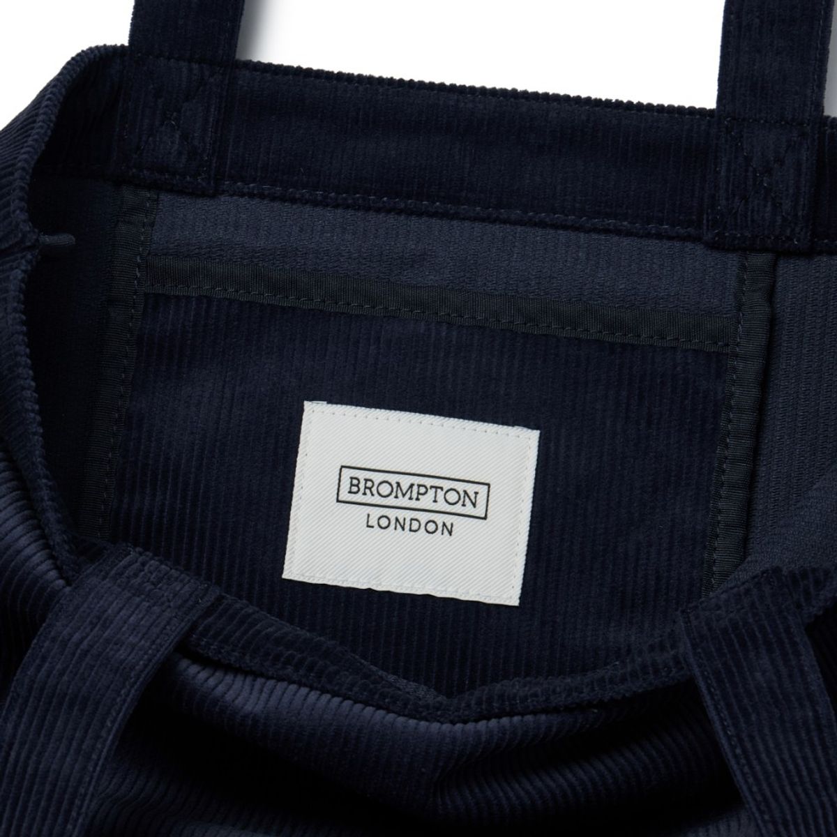 브롬톤 런던(BROMPTON LONDON) CODUROY ECO BAG - NAVY (P255ATO413)