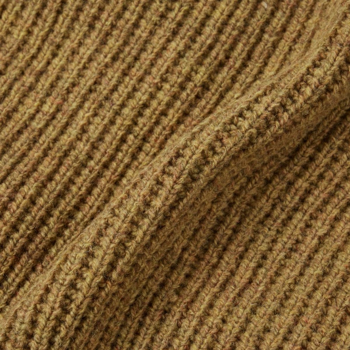 브롬톤 런던(BROMPTON LONDON) SHETLAND WOOL HOOD CARDIGAN - MUSTARD (P254UCD431)
