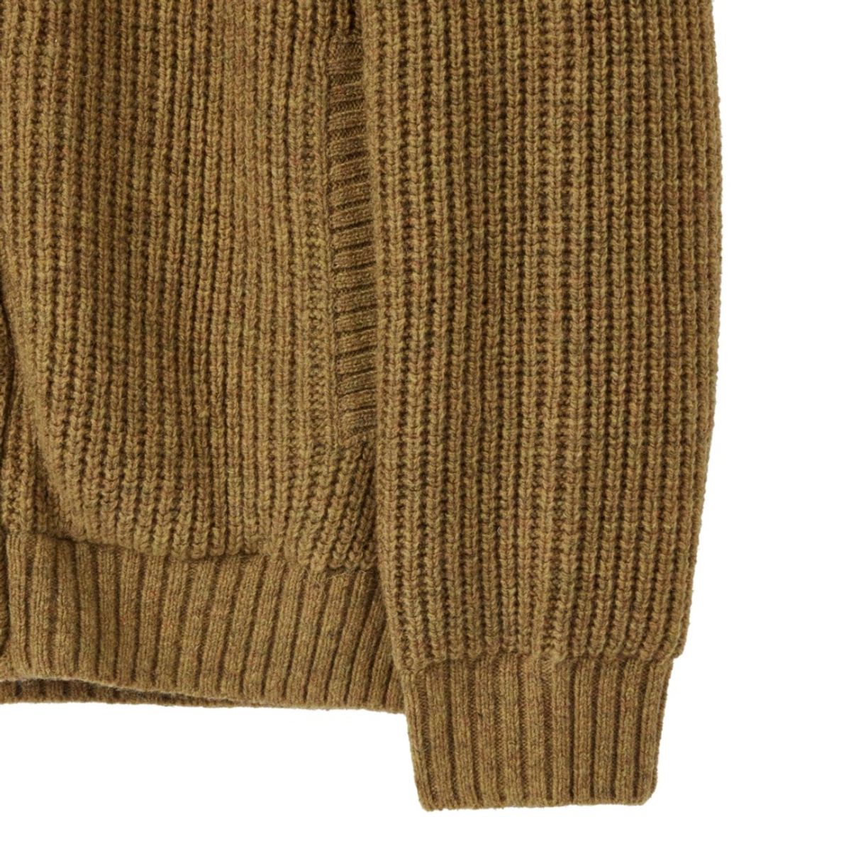 브롬톤 런던(BROMPTON LONDON) SHETLAND WOOL HOOD CARDIGAN - MUSTARD (P254UCD431)