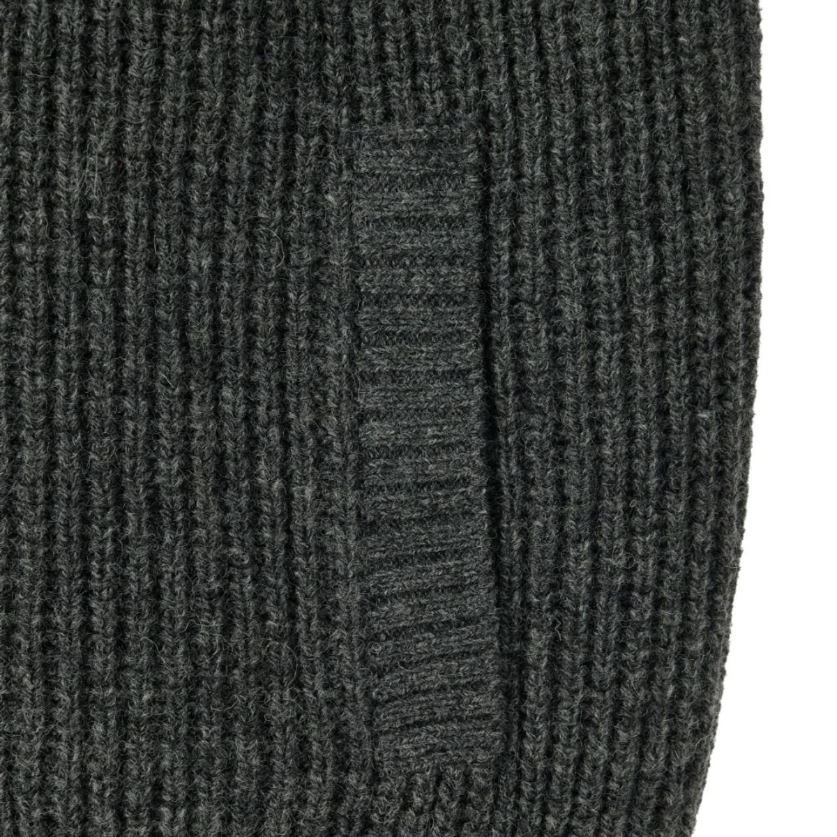 브롬톤 런던(BROMPTON LONDON) SHETLAND WOOL HOOD CARDIGAN - C/GREY (P254UCD431)