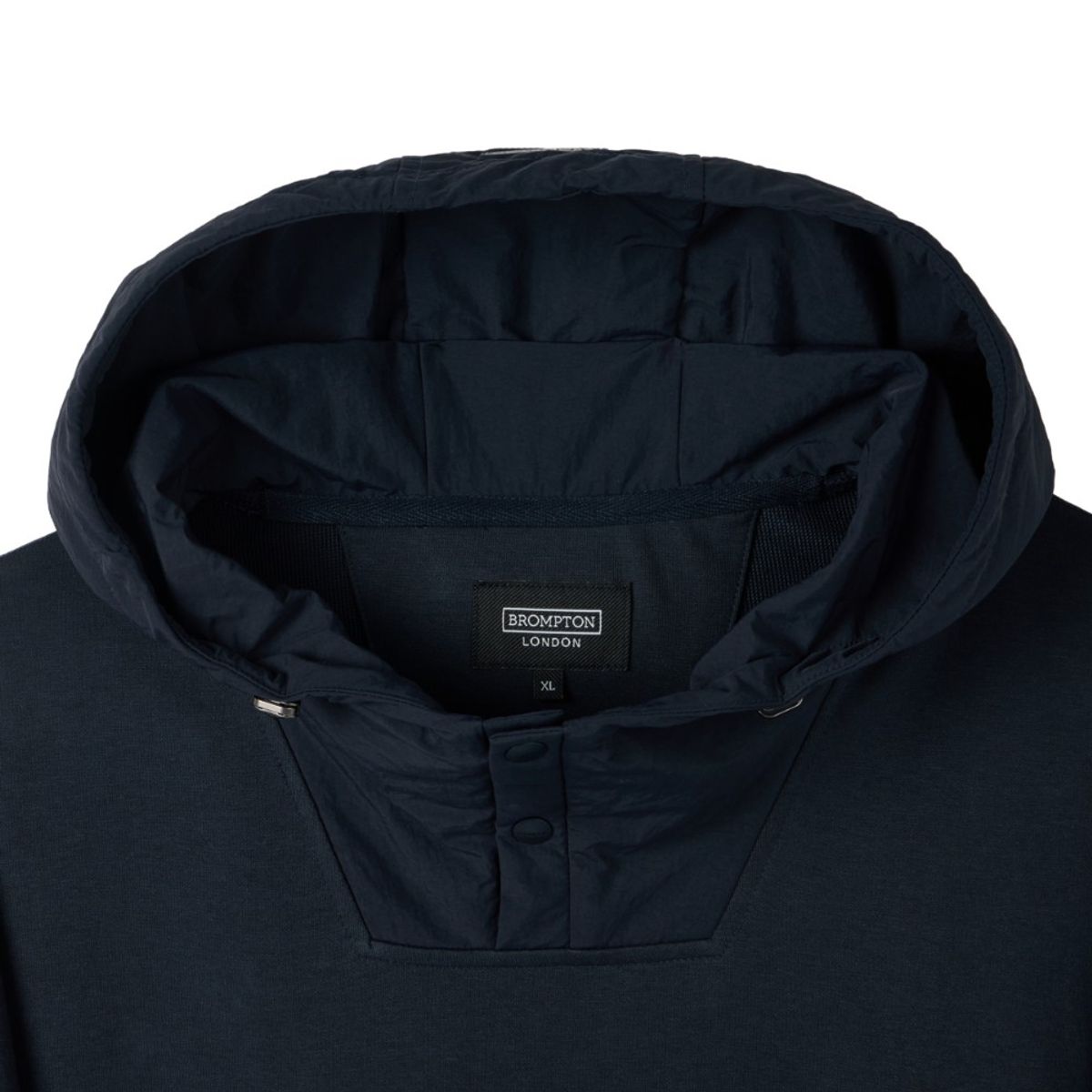 브롬톤 런던(BROMPTON LONDON) REFLECTIVE JERSEY HOOD - D/NAVY (P253UHD162)